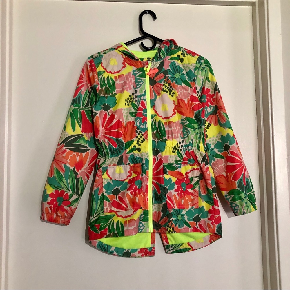 •Cat&Jack• colorful raincoat